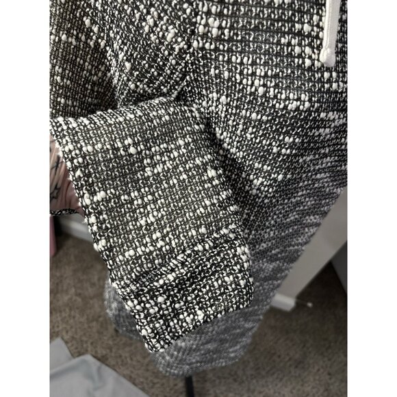 Fabletics Yukon Long Sleeve Fleece Dress Size Large Cream/black Nwt - Picture 11 of 12